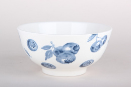 Бульонница фарфоровая без ручек 700мл/150мм Blueberry Коралл DS2508-60DB