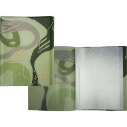 Папка с  20 файлами Devente Marandi Sparkle А4 400мкм с внутренним карманом 3101218