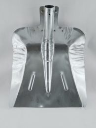 Лопата совковая стальная 38х38см ЛС9 без планки, без черенка