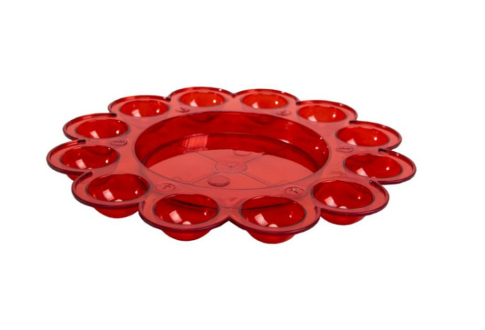 Блюдо пластиковое пасхальное №3 d-27см Бриг Бр.5.04