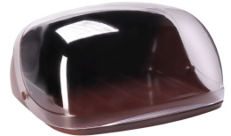 Хлебница пластиковая 3л 31,5х25,4х15см малая, коричневый Idea М1180
