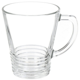 Кружка стеклянная 300мл Аура Уника ОСЗ 21с2223
