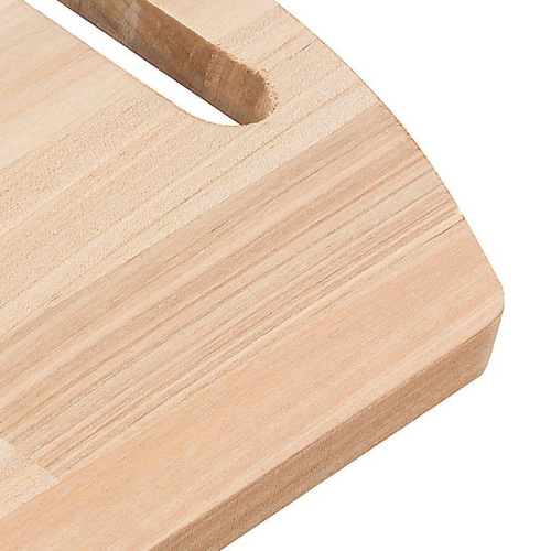 Доска разделочная деревянная береза 310х180мм с отверстием Mallony 986036