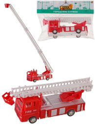Машина инерционная пластиковая Пожарная №2, в пакете ABtoys C-00467/вид2/601413