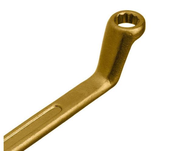 Ключ накидной 8х10мм желтый цинк Сибртех 14614