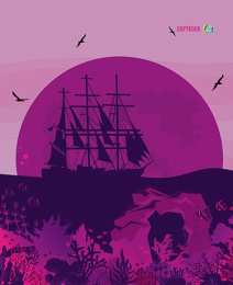 Тетрадь  48 листов Под парусами С2240-223