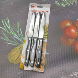 Набор ножей  6шт. стальные пластиковая ручка, для тонкой нарезки Радужный Дом РД86452