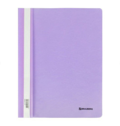 Скоросшиватель пластиковый лиловый pastel 130/180мкм ПС-200/270456 ЛИЛОВЫЙ
