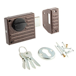 Замок накладной Зенит ЗН 1-2.1, медь Зенит 2859