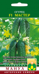 Огурец Мастер F1 10шт. цветной пакет Манул