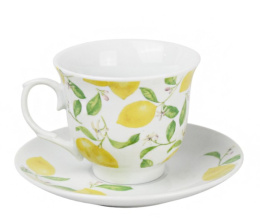 Набор чайный фарфоровый 12 предметов 220мл Лимоны, в п/у Фокус 12-19907