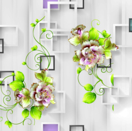 Клеенка столовая на тканевой основе с ПВХ покрытием 1,37х20м Grace STS3012