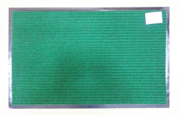 Коврик придверный влаговпитывающий на резин. основе ворс 50х 80см Стандарт, зеленый ComeForte