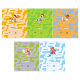 Тетрадь  12 листов узкая линейка BG Чемпион Т5СК12 64139