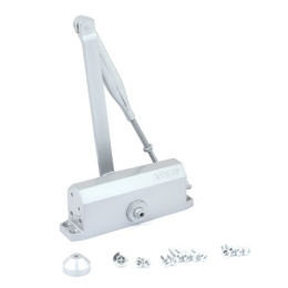 Доводчик дверной Apecs DC-20.4/1050/085-A2-SL, до 85кг, от -30 до +60 C°, серебро Apecs 33693