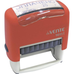 Штамп стандартный Оплачено, Дата, Подпись. Devente 9011Т 4116320