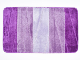 Коврик напольный для ванной на латекс. основе Enigma  40х 60см толщина 12мм, сирень Aqua-Prime