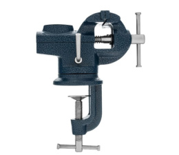 Тиски для стола 65мм поворотные с наковальней, слесарные Сибртех 18672