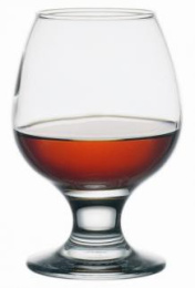 Набор бокалов для коньяка стеклянных Bistro (Бистро) 6шт. 250мл, в п/у Pasabahce Бор 44483