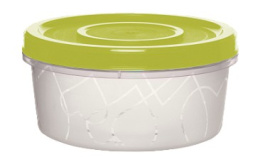 Емкость для продуктов пластиковая с завинчивающейся крышкой 0,40л Vanilla Sugar&Spice SE188711