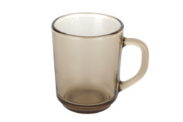 Кружка стеклянная 250мл Ogni giorno дымка Ca del Vetro 62009 (62008)
