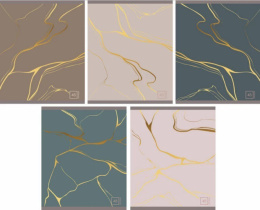 Тетрадь  48 листов Lamark Мрамор 1 128/00134841  4826-41