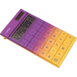 Калькулятор Devente Degrade Q-5DGR 12 разрядов, 100х166х14мм, черный 4031419