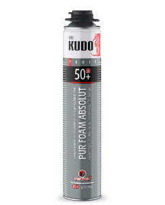 Пена пистолетная KUDO PROFF 50+, 1000 мл KUPP10S50+