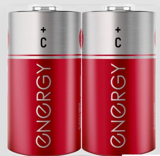Батарейка Energy солевая R14 ( 2шт. в спайке) 104973