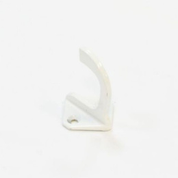 Крючок мебельный KL-58 WW (КВ 1 квадрат), белый 12630