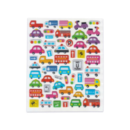 Наклейки объемные 12,5х15,5см Авто Р22072-22 K22-36