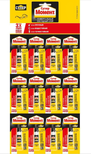 Супер клей 3г Супер Момент