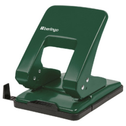 Дырокол  40 листов Berlingo Universal, металлический, с линейкой, ассорти DDM_40079