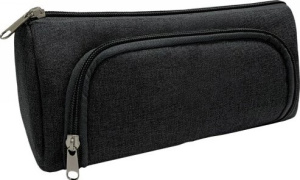 Пенал-косметичка Lamark лен, черный 128/715061 LAMARK0026