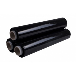 Стрейч - пленка черная 500мм х 20мк, 2кг