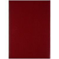 Папка адресная Officespace А4 бумвинил, бордовый 277209