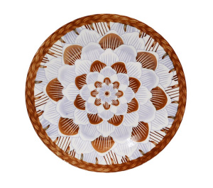 Тарелка фарфоровая мелкая 200мм Кувшинка Lavenir тгк8-1025