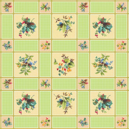 Клеенка столовая на нетканой основе 1,4х20м Dekorama 102D