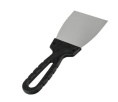 Шпатель нержавеющий  80мм пластиковая ручка Sparta 85134