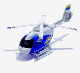 Вертолет заводной пластиковый Спасатель 18х5,5х8см, в ассортименте, в пакете 1657373