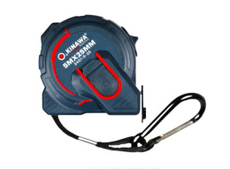 Рулетка  5м х 25мм пластиковый корпус, с фиксатором, двойной магнитный крюк, Smart Okinawa 2401-5-25
