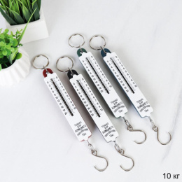 Безмен механический пластиковый столбик до 10кг, в ассортименте YD-10/742435