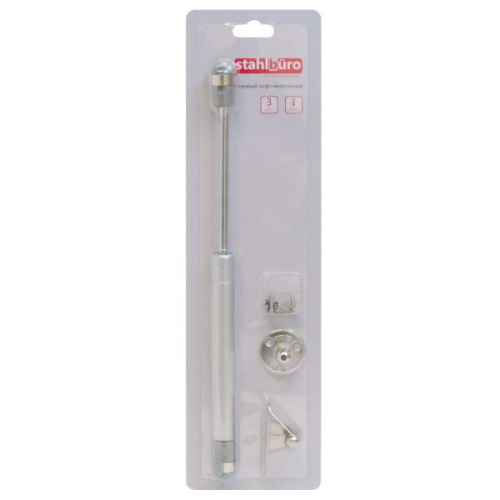 Газовые лифты StahlBuro N60, матовый хром StahlBuro 42739