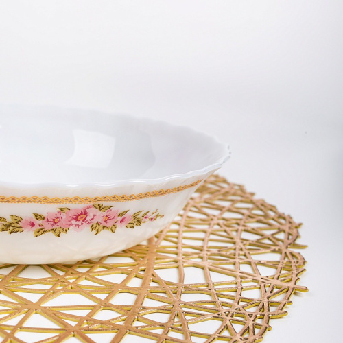 Миска стеклокерамическая 168мм/500мл Pransagreen Pars Opal PO-780-617