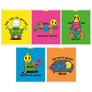 Тетрадь  48 листов Релакс 13074/5