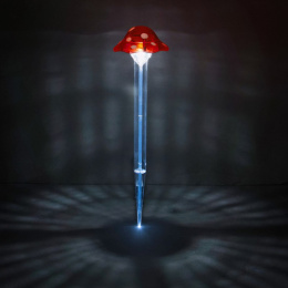 Фонарь садовый пластиковый Грибочек 9х9х33см, на солнечной батарее Park 109251