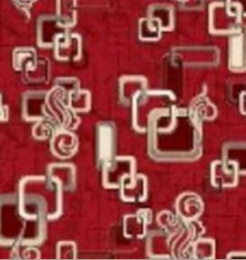 Коврик напольный на войлочной основе с низким ворсом Принт 100х250см p1594/с5p