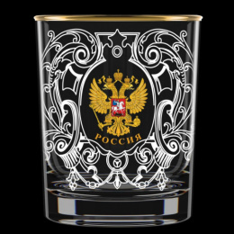 Набор стаканов стеклянных 4шт. 250мл низкие Россия, в п/у Декостек 150/4-ГДЗ4