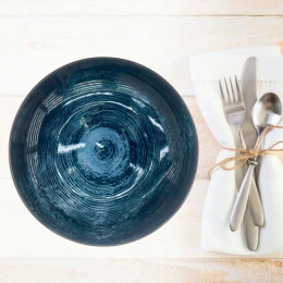 Тарелка керамическая мелкая 200мм Бездна Радужный Дом РД22192