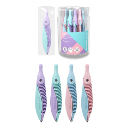 Циркуль ErichKrause Pastel, 122мм, ассорти, ПВХ чехол 61285